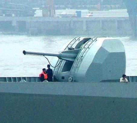 揭秘中國海軍的強悍武器——130艦炮,，揭秘中國海軍的強悍武器，130艦炮的威力與特點