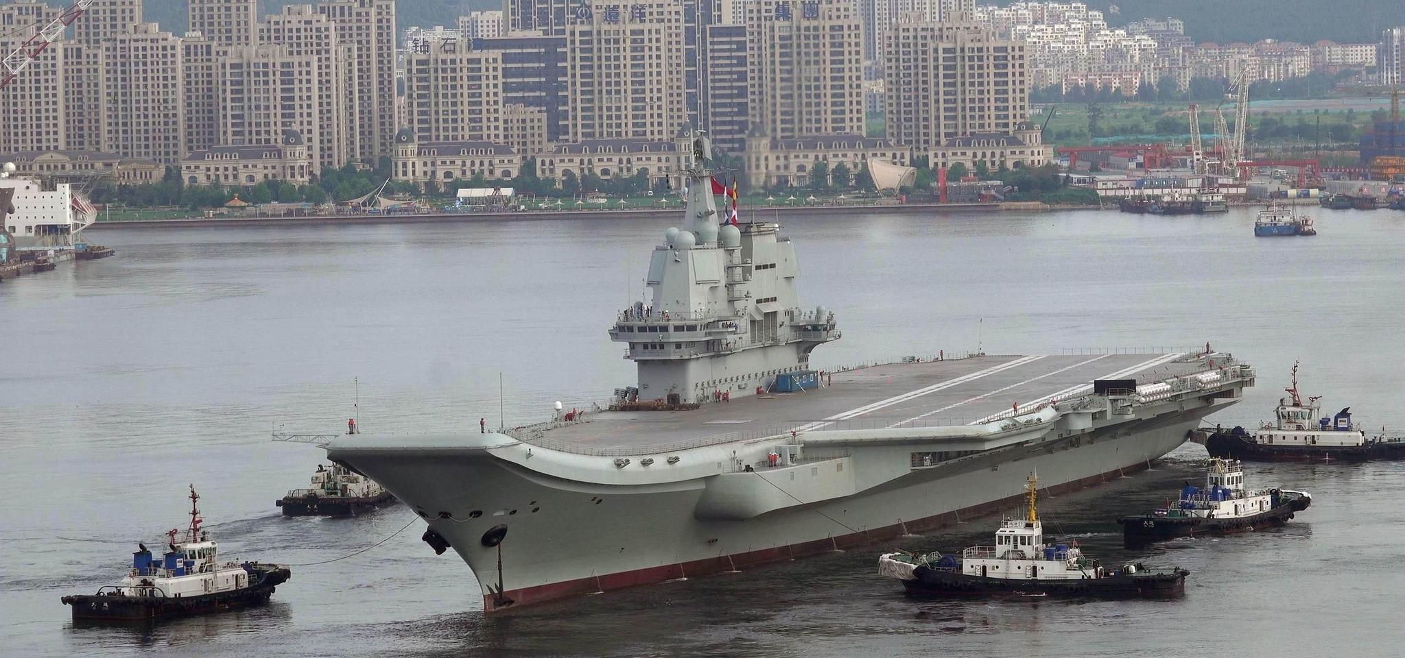 國產第二艘航母，展現中國海軍力量的新里程碑,，國產第二艘航母,，中國海軍力量的嶄新里程碑