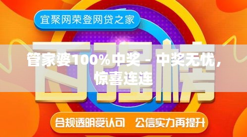 揭秘管家婆，100%中獎(jiǎng)的神秘面紗，揭秘管家婆，百分之百中獎(jiǎng)的神秘面紗揭曉